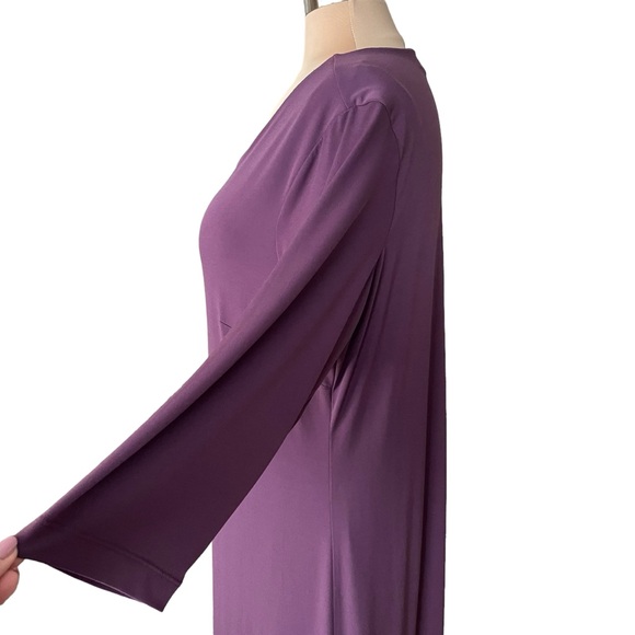 Jessica London | Scoop Neck purple lined dress women’s size 1X - Picture 3 of 8
